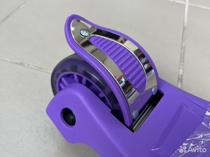 Самокат детский TT Zigzag фиолетовый