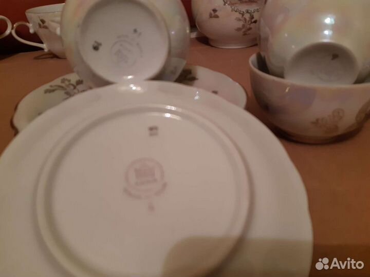 Модонна, чайно-кофейный сервиз гдр