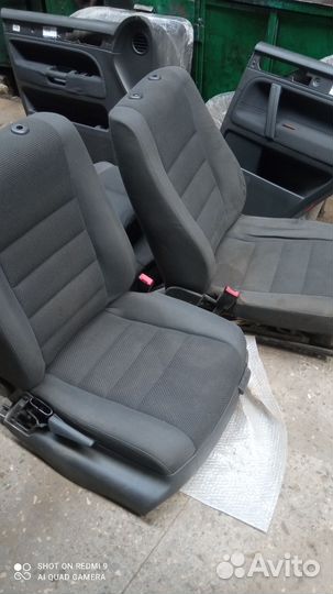 Салон, сиденья, дверные карты Фольксваген touareg