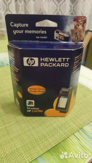 Картридж для струйного принтера hp c6578d