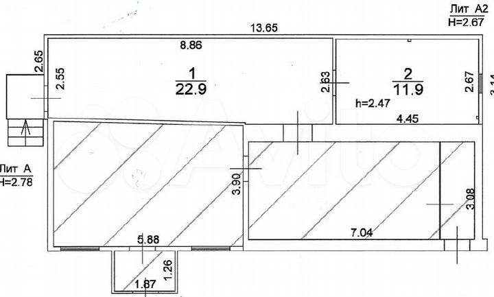 Торговая площадь, 79.6 м²