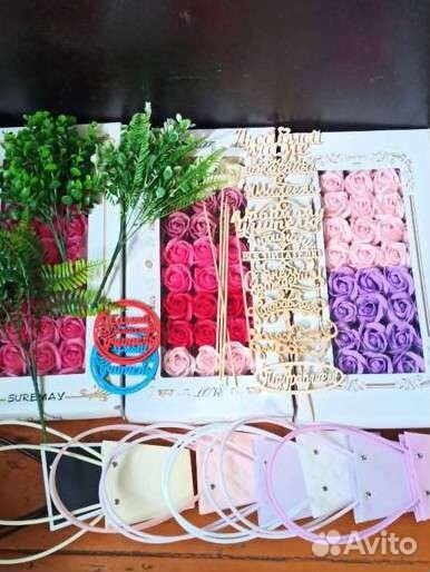 Мыльные розы опт