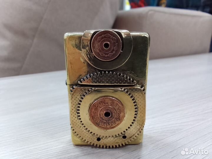 Zippo оригинал steampunk Leipzig