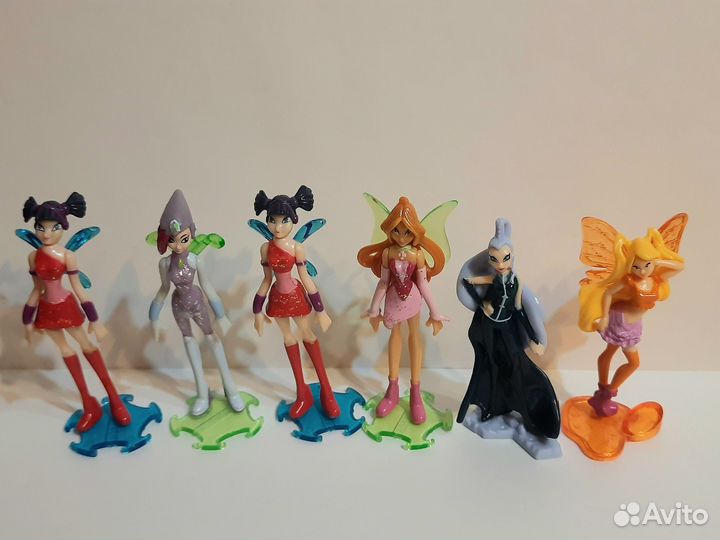 Фигурки винкс, друзья ангелов, барби