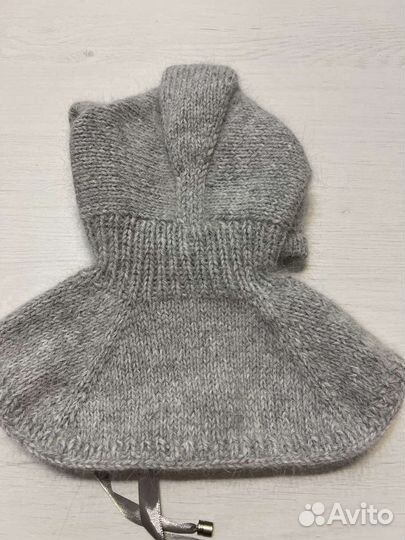 Шапка шлем для малышки