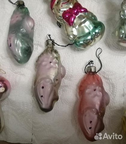Елочные игрушки СССР