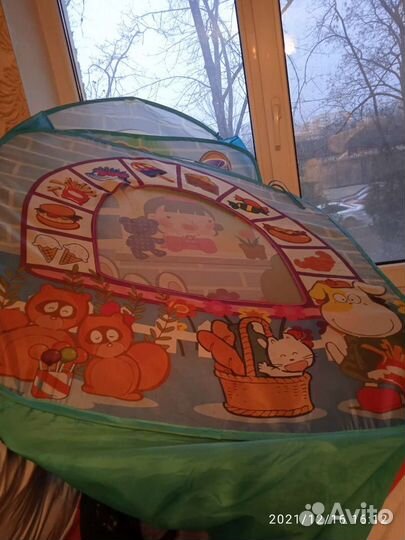 Детская палатка - дом