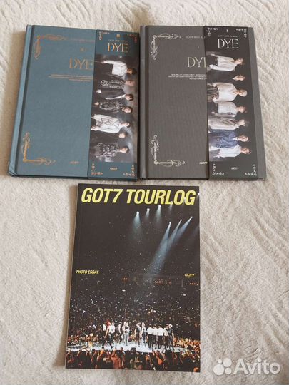 Альбомы Got7 без карт