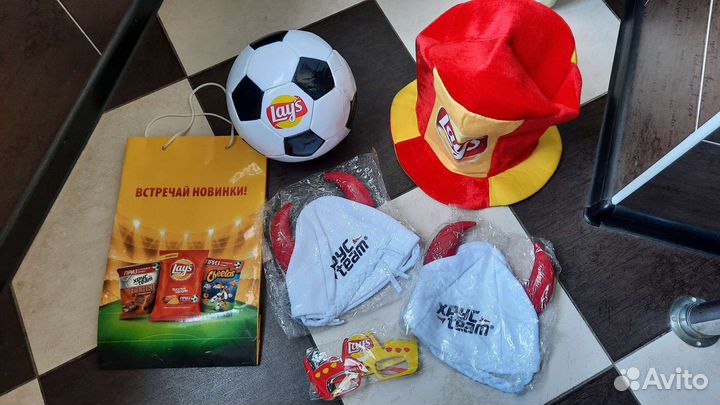 Набор футбольного болельщика Лейс Lay's