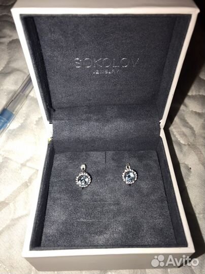 Серебряные серьги