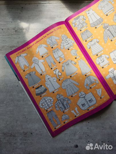 Журнал с детскими выкройками Ottobre 2/2012