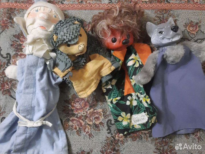 Кукольный театр СССР (куклы перчятки)