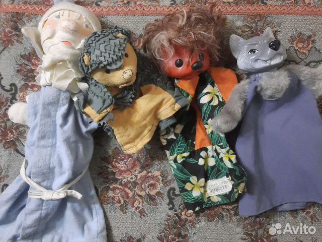 Кукольный театр СССР (куклы перчятки)