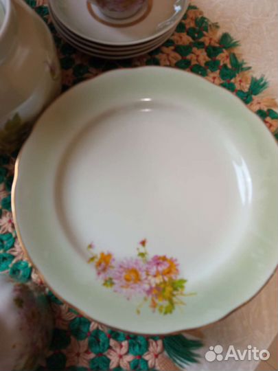 Сервиз чайный неполный СССР. Германия. Дулево