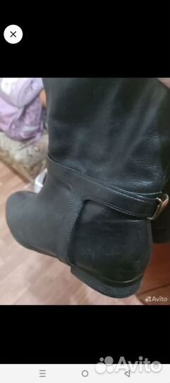 Сапоги демесезон размер 37