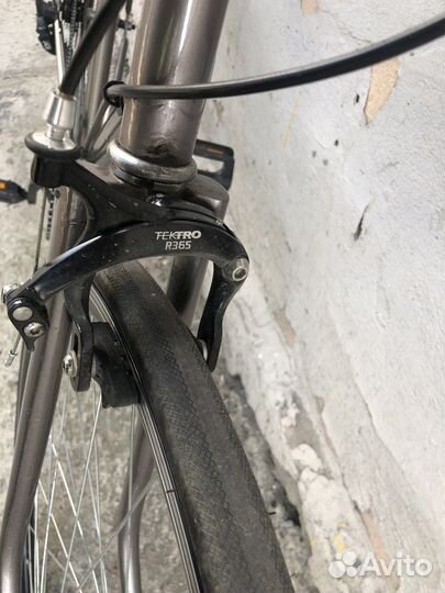 Шоссейник на раме хвз