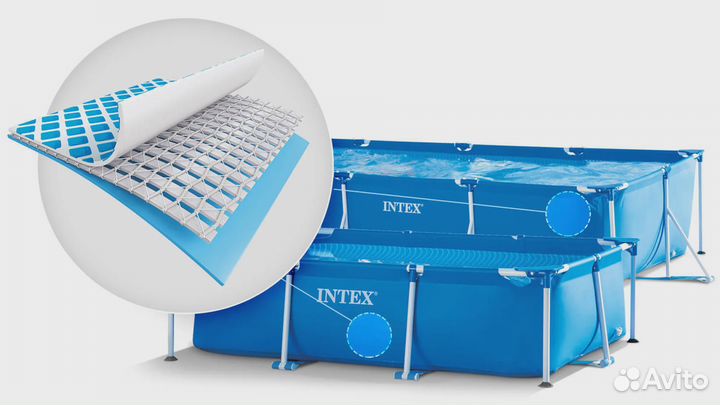 Бассейн каркасный