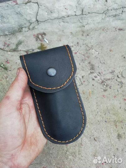 Нож складной ручной работы