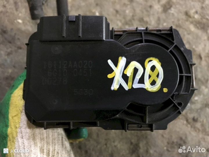 Блок дросельной заслонки на subaru legacy BL5 EJ20