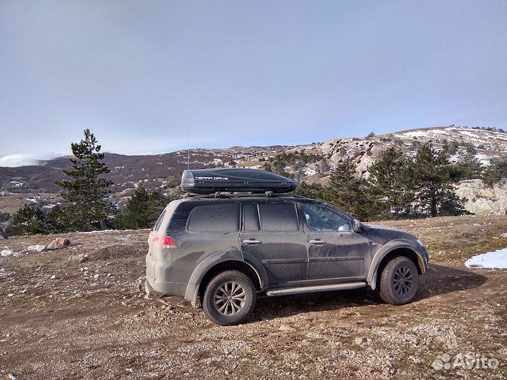 Бокс Terra Drive 480 черный мат. на Mitsubishi