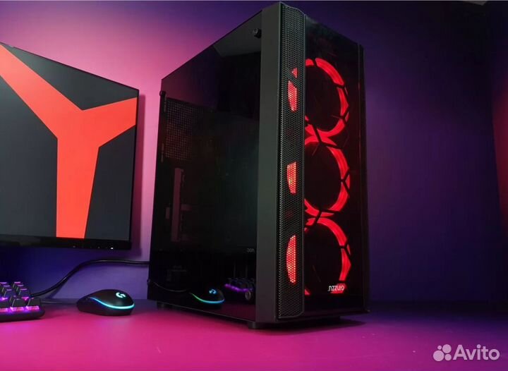 Игровой пк на i7 с монитором