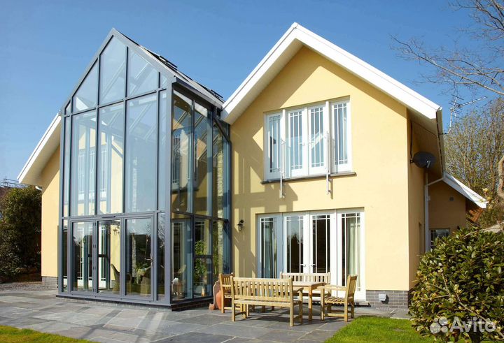 Алюминиевые витражные окна