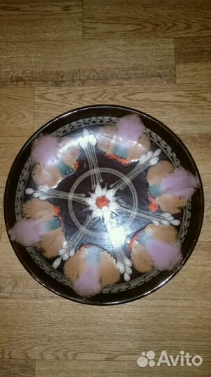 Панно тарелка декоративное керамика