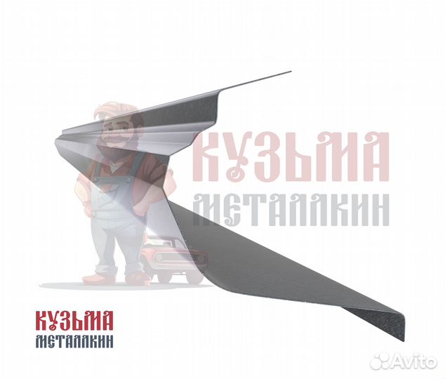 Авео Т250 порог ремонтный