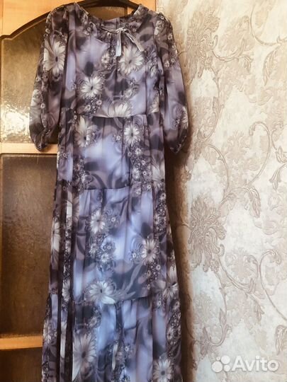 Шифоновое платье