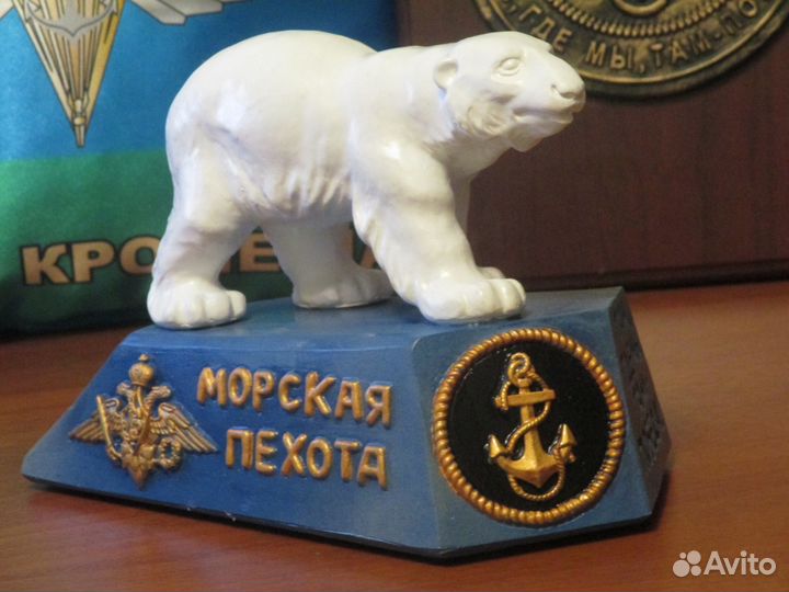 Морская пехота-статуэтка 