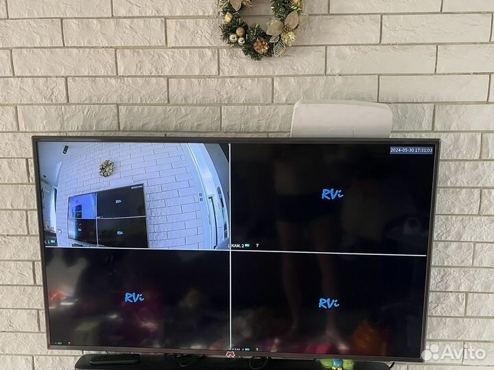 Комплект видеонаблюдения бу