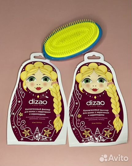 Массажная расчёска для волос. Филлеры