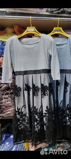 Платье люрекс