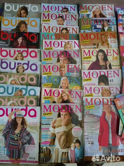 Журналы по вязанию, рукоделию шитью