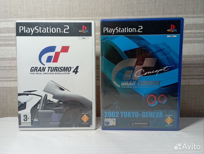 Gran Turismo PS2 PAL Лицензия