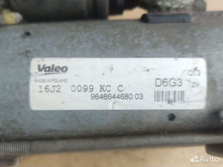 Стартер Peugeot 308 408 Citroen C4