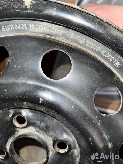 Диски R15 4*100 Kia, Hyundai Solaris