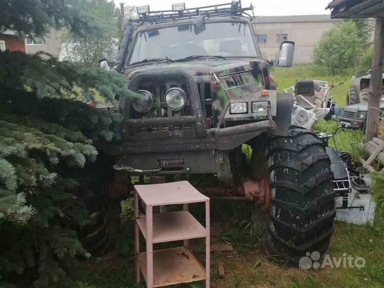 Самодельные вездеходы на шинах низкого давления