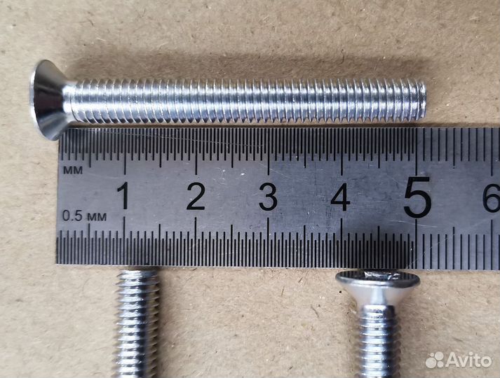 Винт 6х50 DIN 965, шлиц PH