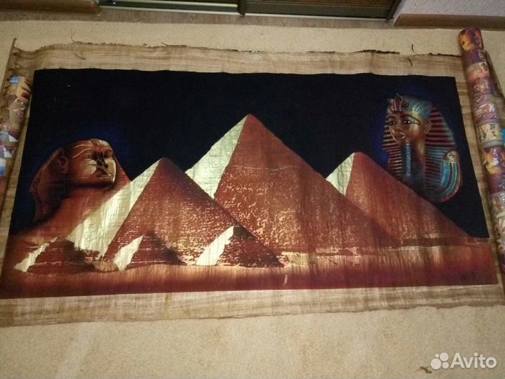 Новая картина на папирусе