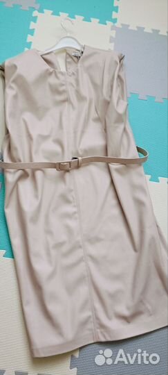 Кожаное платье