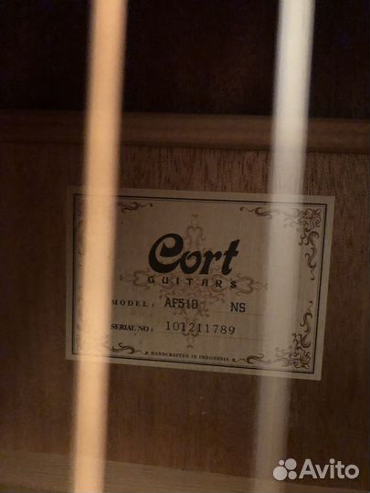 Акустическая гитара cort af510