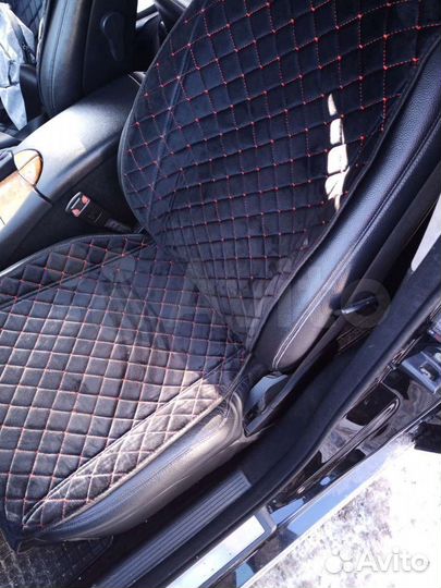 Накидки на сиденья алькантара/велюр в наличии