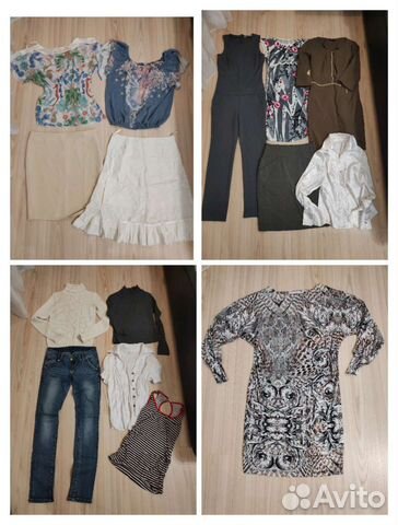 Пакет одежды для девушки 44 46 размер цена за все