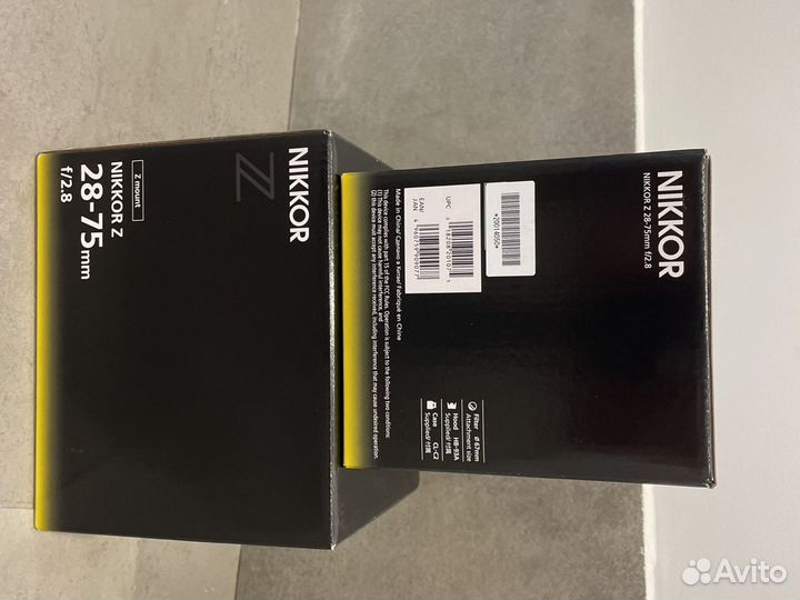 Nikon 28-75mm f/2.8 Nikkor Z Новый-Гарантия