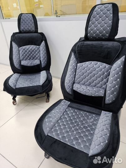 Чехлы из Алькантары на весь салон