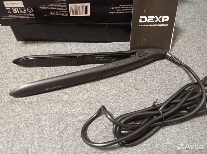 Вапрямитель для волос (утюжок). Новый, не бывший в