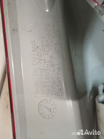 Фара левая opel astra j