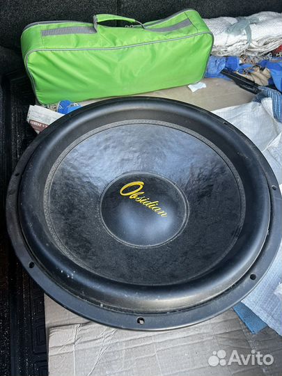 Сабвуфер obsidian 15