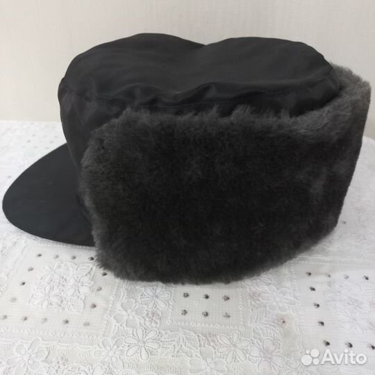 Кепка утеплённая форменная, размер 62